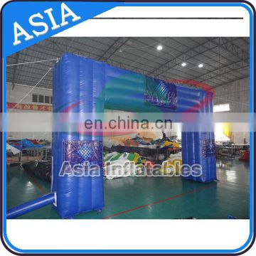 Double Layer Oxford Material Made Inflatable Truss Arch For Race , Racing Box Inflatable Arch , Stable Inflatable Archway