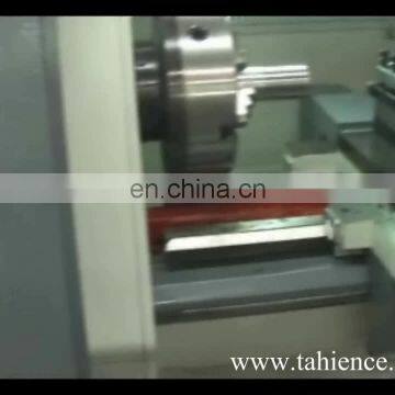 electric cnc pipe threading machine lathe CQK130