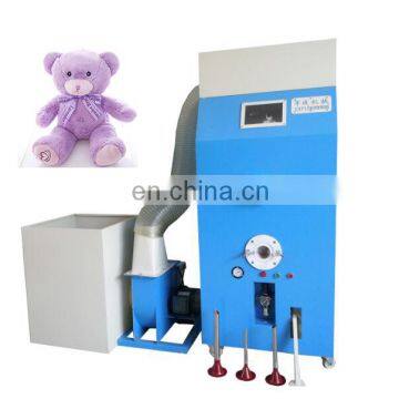 Customized clothing cotton filling machine/PP cotton stuffing machine for plush soft toy