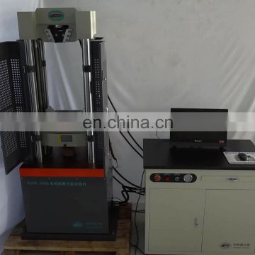 machine tensile hydraulic pull test equipment for steel wire rope