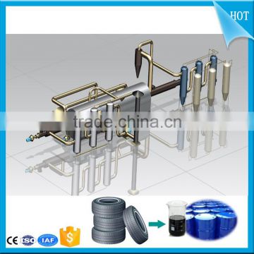 New Condition Fuel Oil Refinery Tire Machine Type waste engine oil to diesel