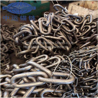 UK 78MM Stud Link Anchor Chain With NK CCS BV LR--China shipping anchor chain