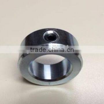 1" SOLID SHAFT COLLAR WITH SET SCREW ZINC PLATED STOP COLLAR