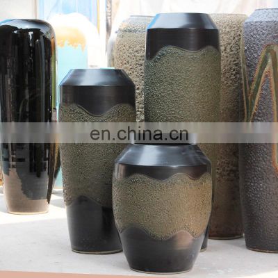 Chinese glazed Big High Quality Designer Ceramic Floor Vase