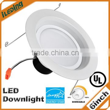 UL/CE Retrofit 18W dimmable LED Recessed downlight