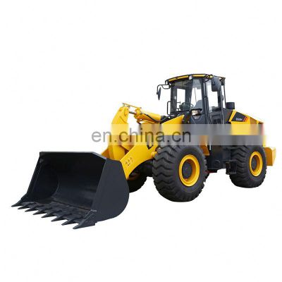 6 ton Chinese brand High Operating Efficiency 5 Ton Payloader Hydraulic Wheel Loader Philippines CLG860H