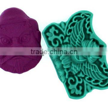 New Chinese feature silicone rubber molds for baby DIY clay modeling models clay modeling tools resin molds F0263