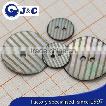 Manufacture Agoya shell button with laser