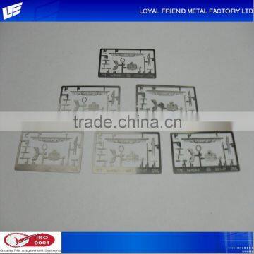 Made-to-order High Precision Silver Photo Etched Toy's Spare Parts