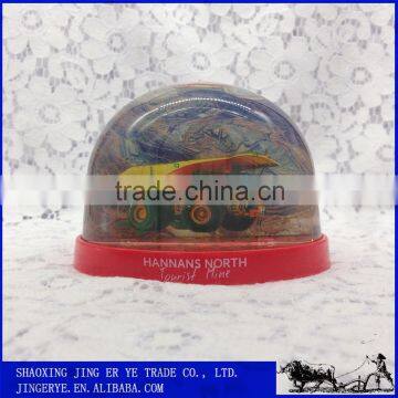 Promotional Giveaways Customized Logo Plastic Water Globe Favors