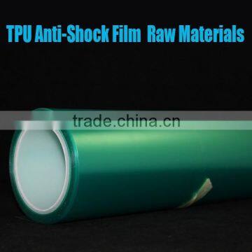 Optical high clear tpu anti crack anti-shock raw material for screen protector shockproof screen film raw materials roll films                        
                                                Quality Choice