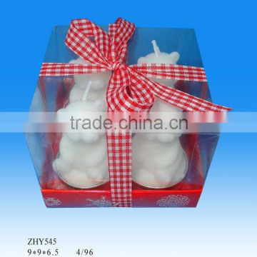candle squirrel (Christmas candle,gift candle)polyresin