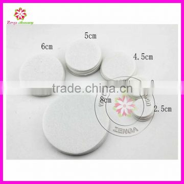 Felt circles, circle appliques, different sizes and colors available, OEM