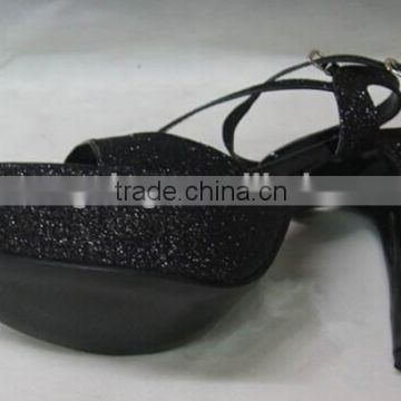 pvc sparkle sheet imitation leather as raw materials in making slippers shoes upper