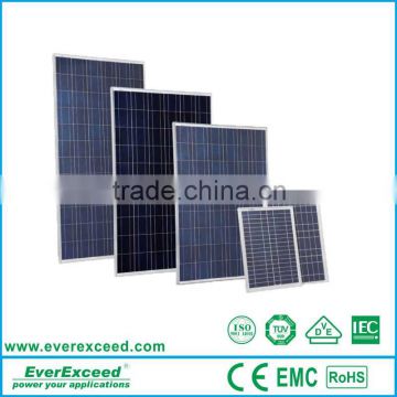 Everexceed polycrystalline 250W solar panel with cetification