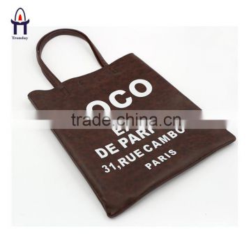 PU handbag, fashionable shopping bag with letters, single-shoulder bag for women                        
                                                Quality Choice