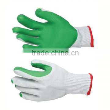 Rubber Film Palm Coated Glove