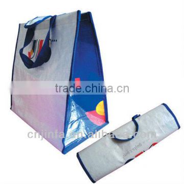 Fashion foldable laminated non woven bag