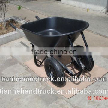 high quality in reasonable price double wheels barrow whole saler