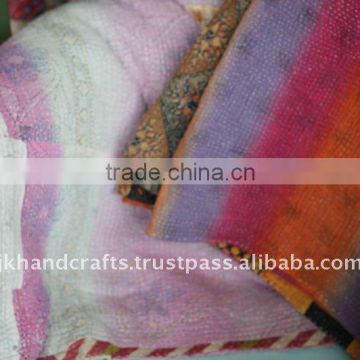 handmade embroidered kantha quilt amazing discounted price from wholesaler india