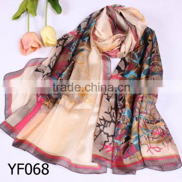 Fashion Big Size silk scarf for painting