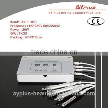 no needle anti aging mesotherapy facial machine AJY-T01C
