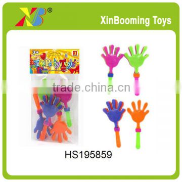 12cm promotional toys plastic Hand clapper