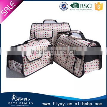 Fashionable promotional carrying nice soft dog cage pet cages