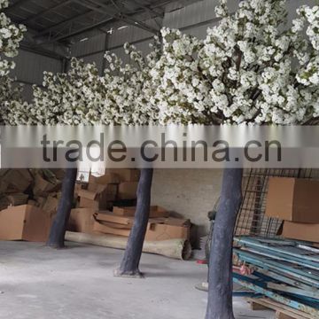 cheap price factory direct sale artificial white cherry blossom tree for wedding decoration with quality guarantee