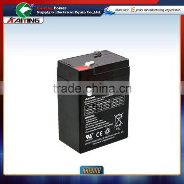 sealed rechargeable valve regular lead acid battery 6V