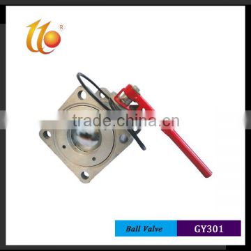 aluminum ball valve with square flange