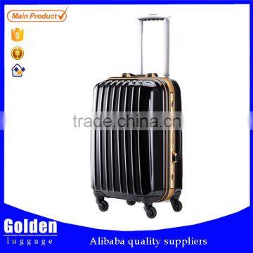 Low price travel luggage bags wheeled suitcase