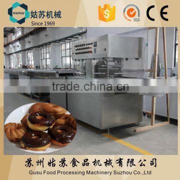 Chocolate doughnut enrobing machine manufacturer 86-18662218656