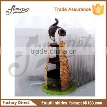 Best simple cat tree parts , sisal rope cat tree with toys