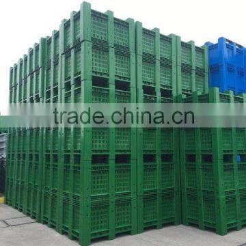 GREEN VENTED PLASTIC BOX 1200x1000x760mm