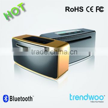 Hot Sale Bamboo Bluetooth Speaker,With NFC Function, Transmission Distance:10 meters