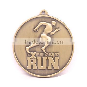 NO MOQ Custom made marathon running medal