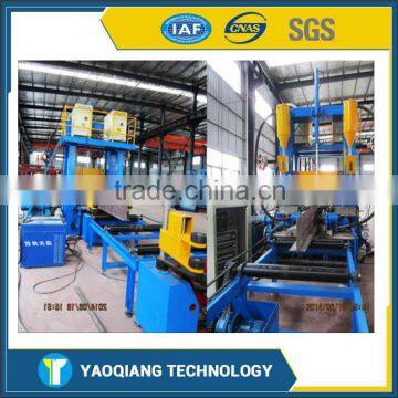 Assembling and Welding and Straightening Machine H beam Production Line