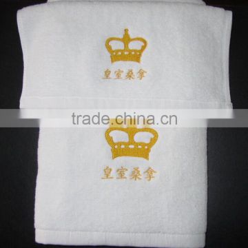 wholesale hotel bath towel 100% cotton white towel