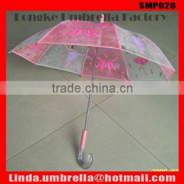 [SMP026] PVC Umbrella with PVC transparent fabric