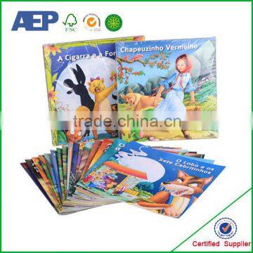 matt perfect softcover Good quality child book printing