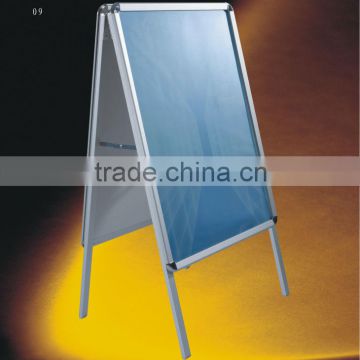 double sided poster board stand with double side for advertising