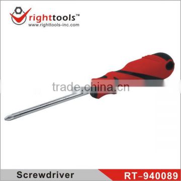 RIGHTTOOLS RT-940089 Rubber Handle Screwdriver