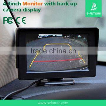 12V-24V DC stand alone VGA monitor 4.3inches car monitor