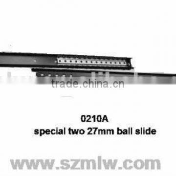 New products special two 27mm ball bearing drawer slide