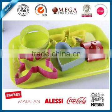 colorful cookie cutter set for cake decoration