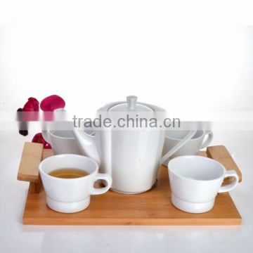 Food grade white porcelain,ceramic chinese tea cup set for dinner