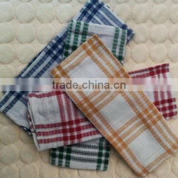 yarn-dyed waffle design cheap tea towels