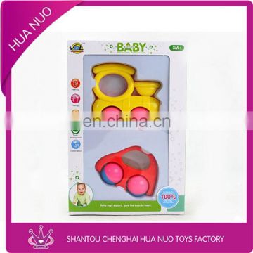 Good quality plastic bell toy newborn baby gift set