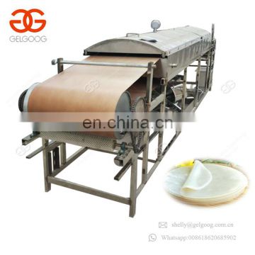 Stainless Steel Round Liangpi Rice Skin Wrapper Fenpi Starch Sheet Making Machine Steamed Cold Noodle Maker